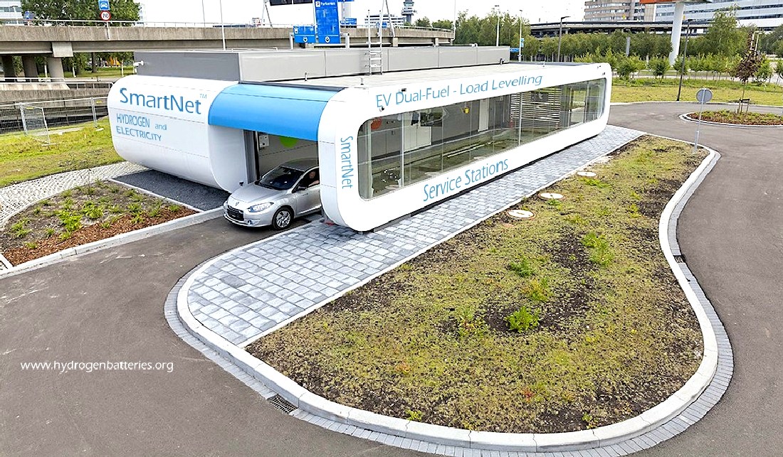 NOT A BP PROJECT - But an example of one suggestion for providing energy for EVs and FCEVS, and